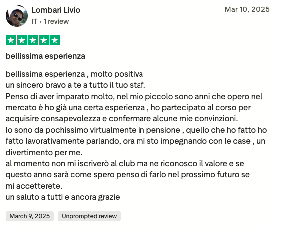 Testimonianza