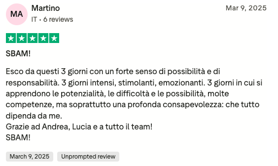Testimonianza