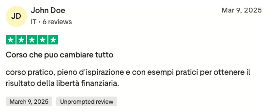 Testimonianza