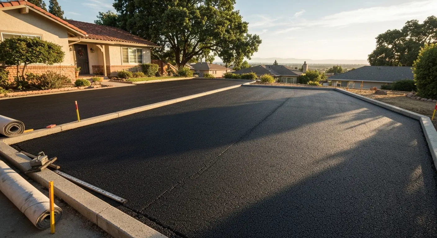 Asphalt paving project