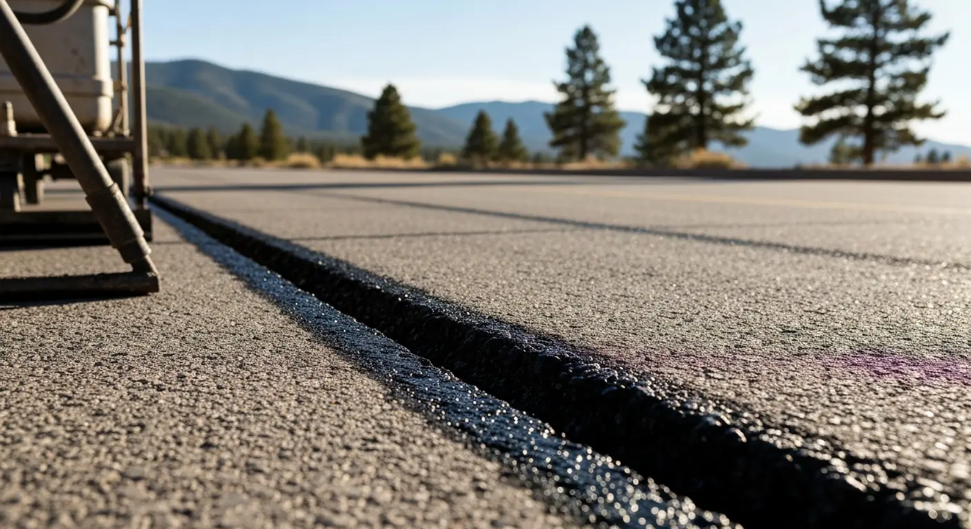 Pothole repair and crack sealing
