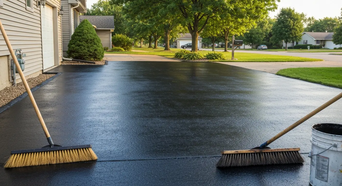 Residential sealcoating service