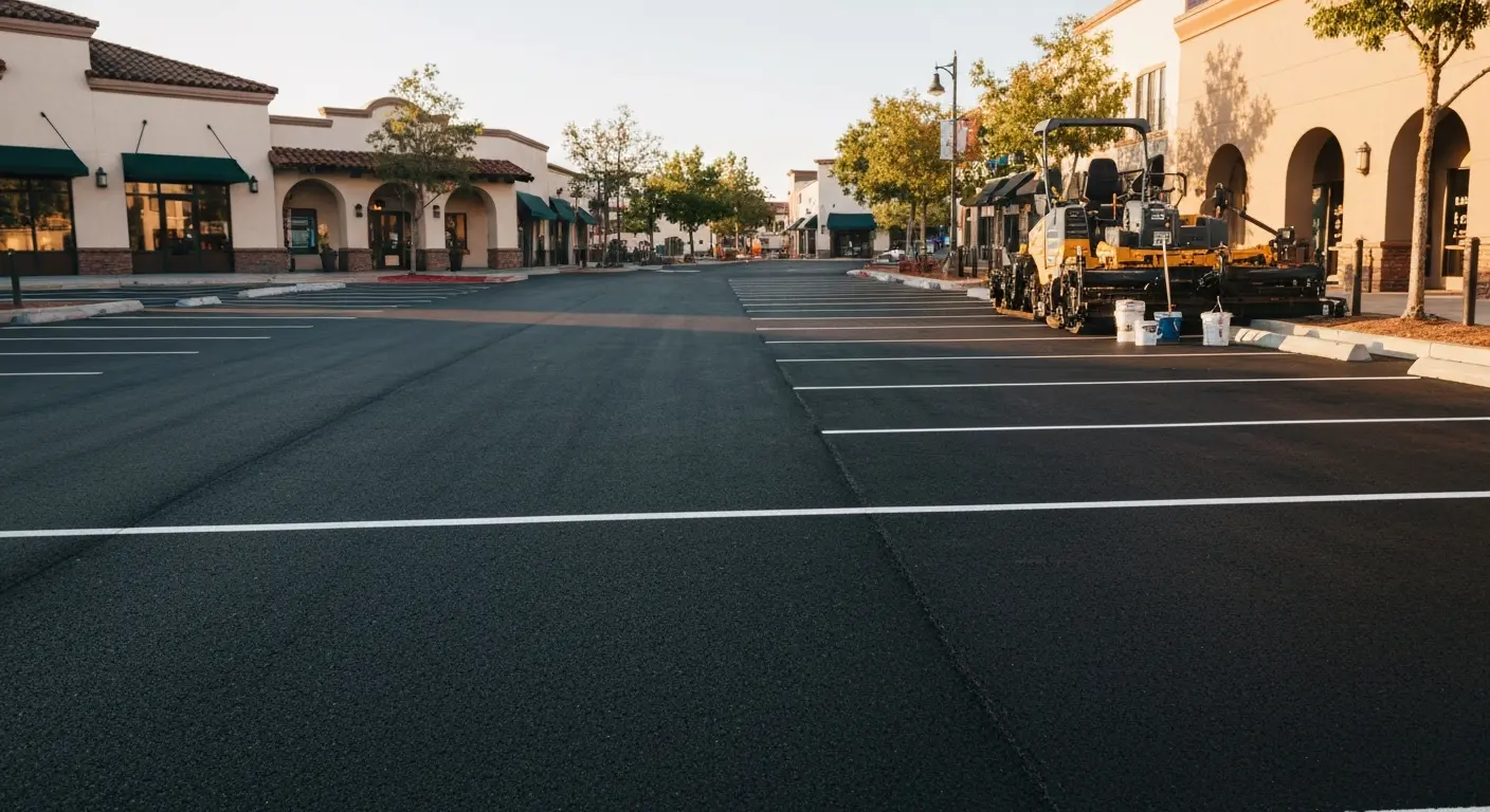 Asphalt paving project