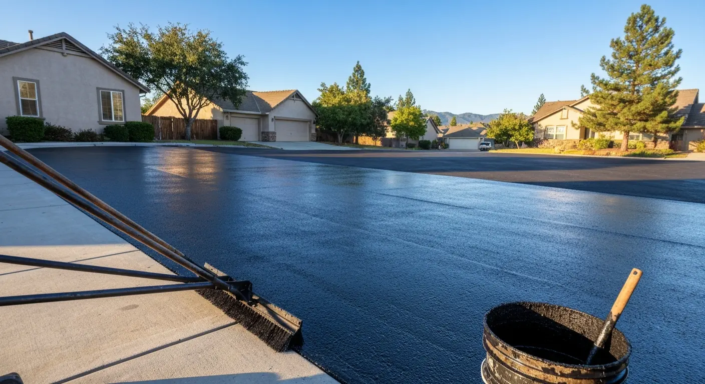 Preventive maintenance sealcoating