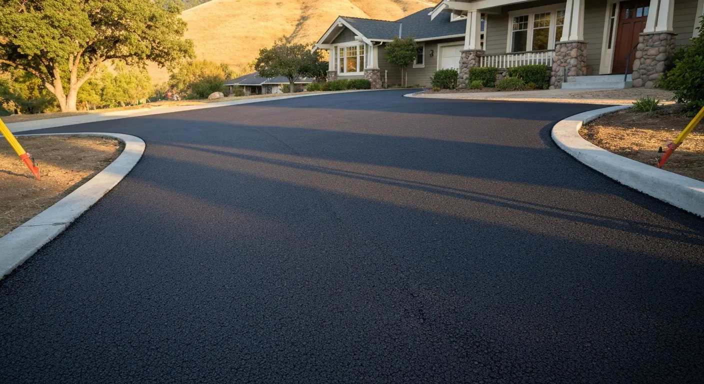 Asphalt paving project