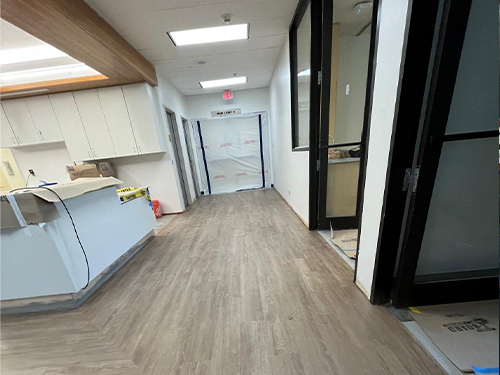 Vinyl Composition Tile (VCT) Installation in Orange County