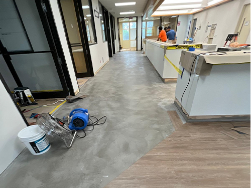 Los Angeles County Vinyl Composition Tile (VCT) Installation