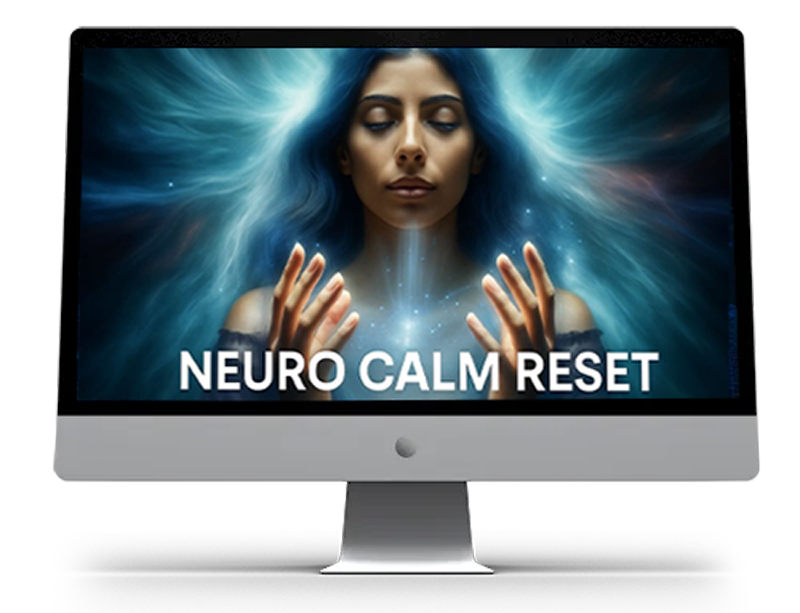 Neuro Calm Reset digital program displayed on a computer