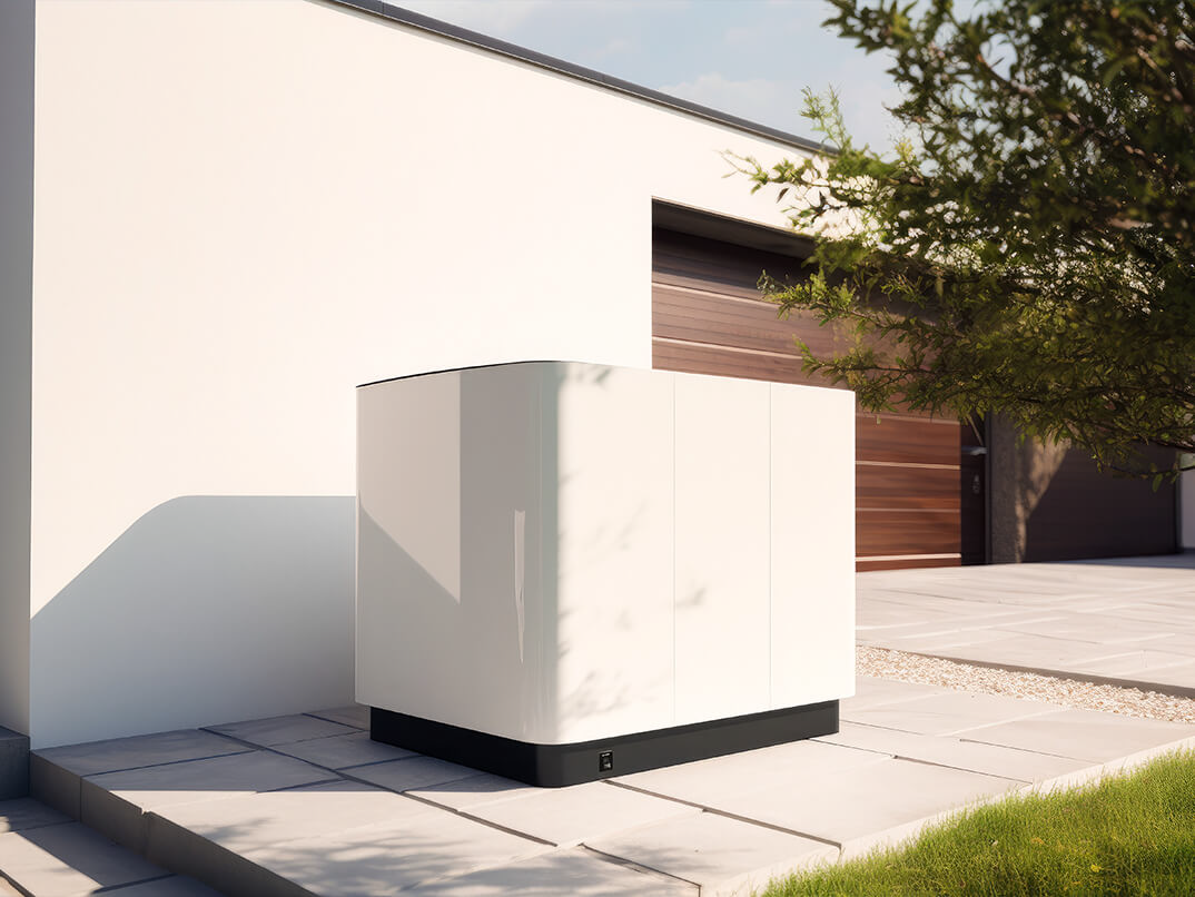 Whole home backup generator installed at a residence in Utah County, Utah, for reliable emergency power