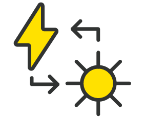 Sun powering solar panels to generate electricity for homeowners in Utah County, Utah"