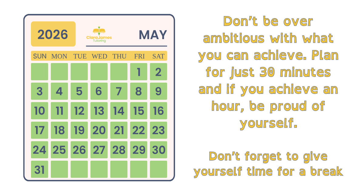 Making a revision plan