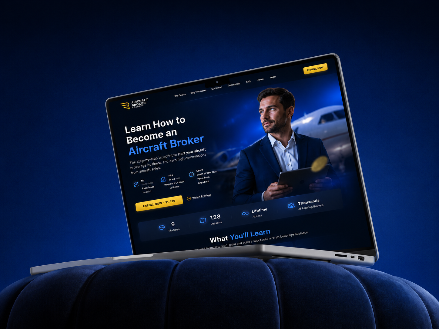 aircraft broker, Websites
