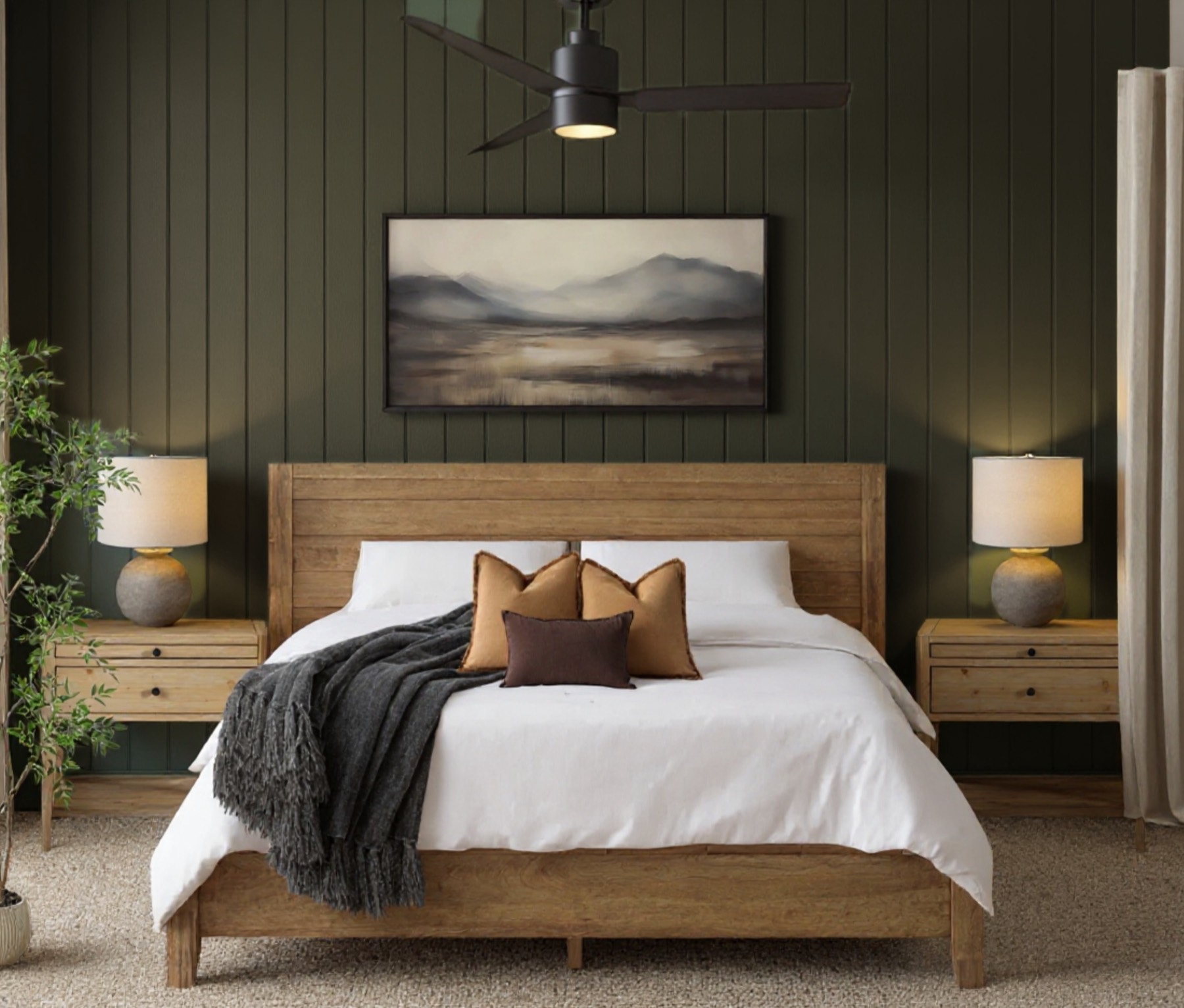 Rendering of an Ellijay Resort guest room