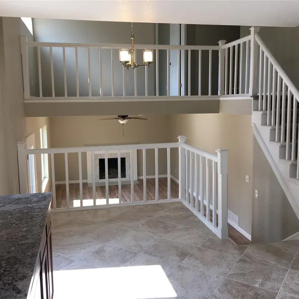 Same home after renovation — open living space