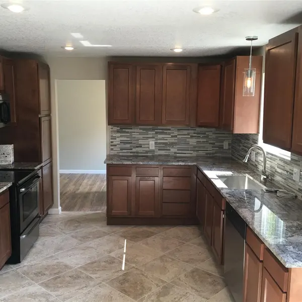 Same home after renovation — new kitchen