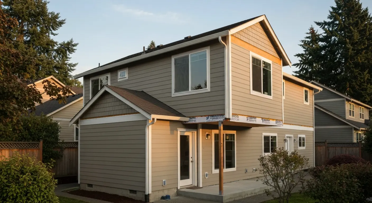 Second-story room addition in Salem