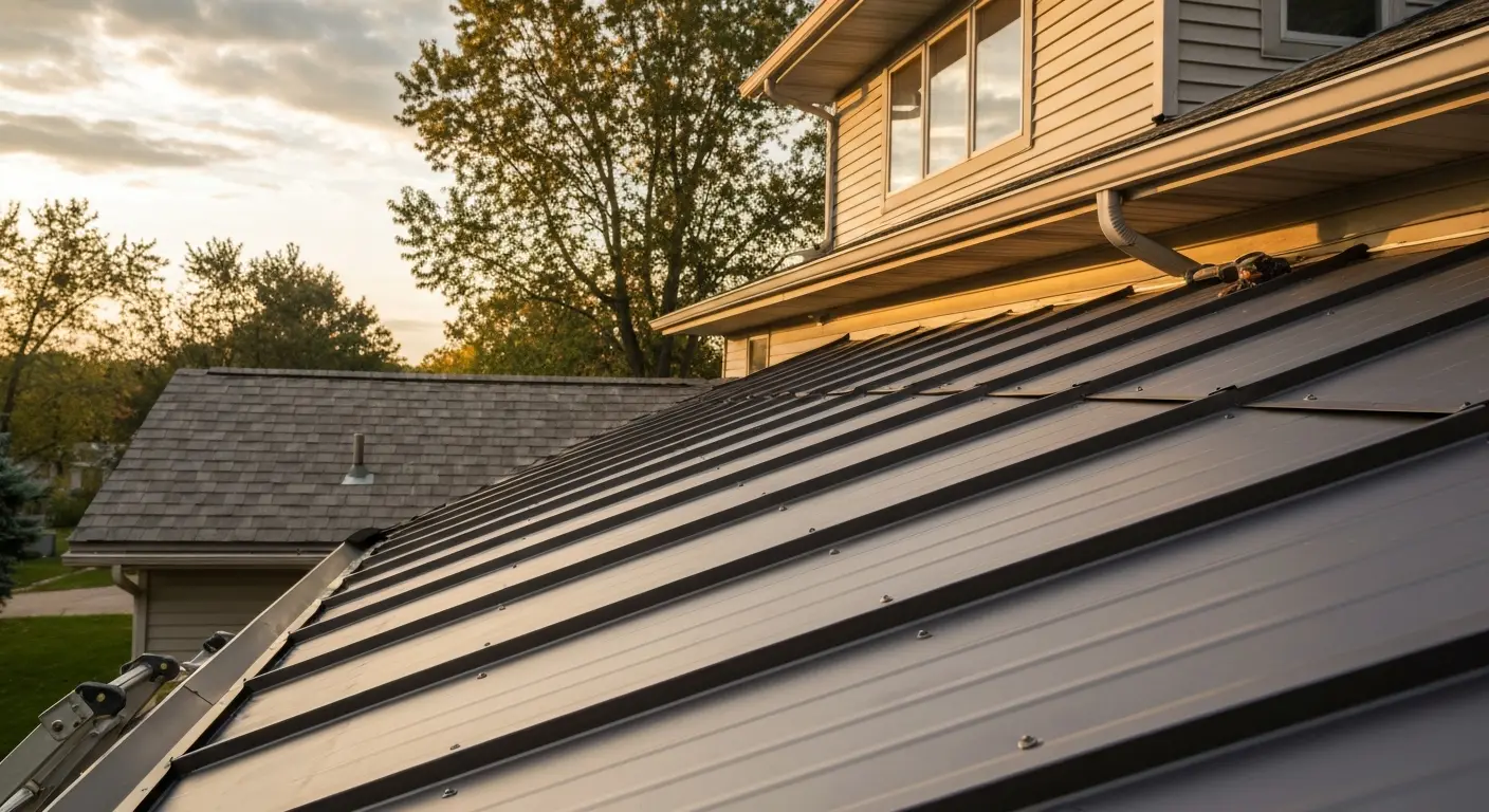 Metal roof replacement