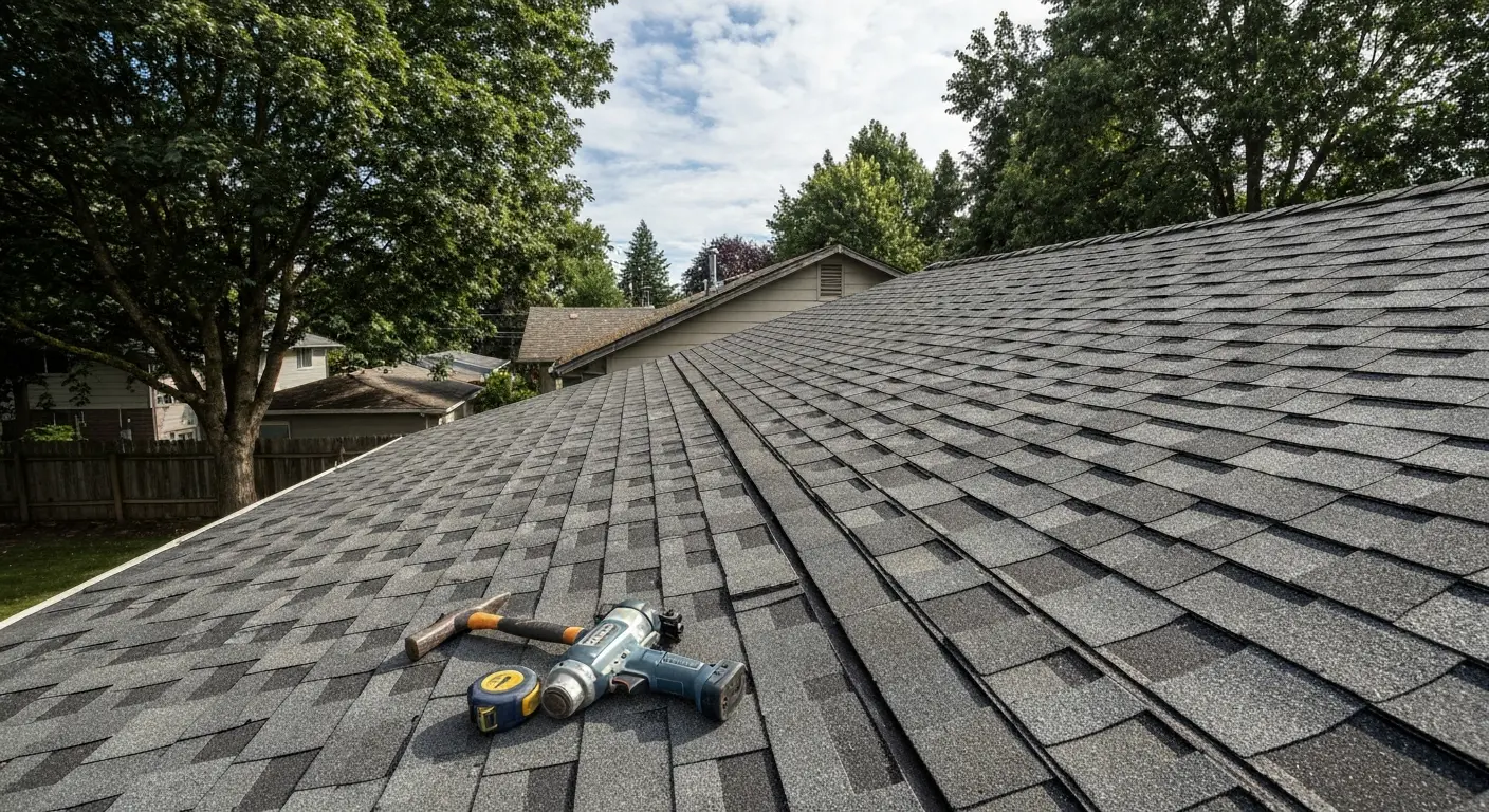 Asphalt shingle repair in Salem