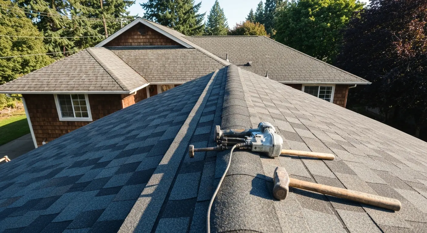 Full roof replacement project