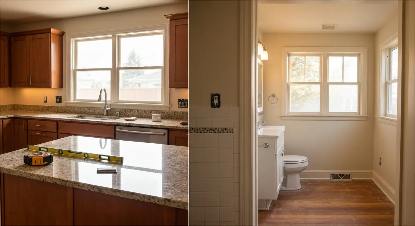 Interior remodeling project