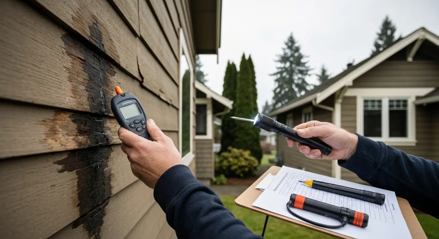 Siding damage assessment