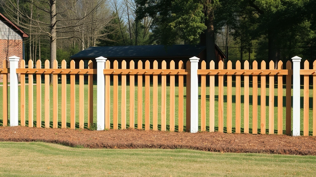 Fencing in Albertville, AL showcasing various styles and materials for residential and commercial use.