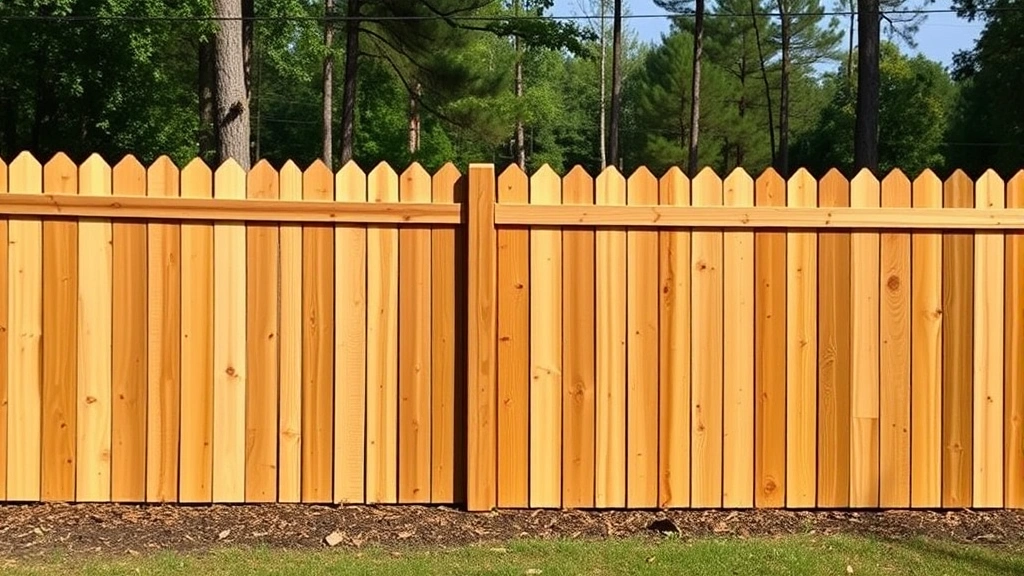 Wood fence installation projects showcasing craftsmanship in Cohutta, GA.