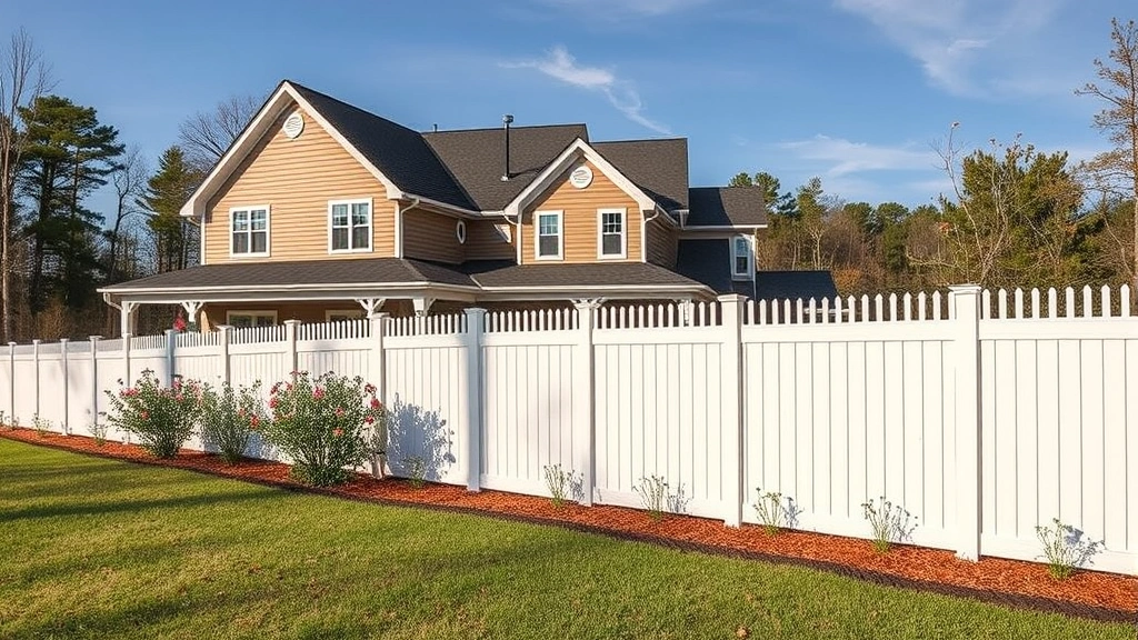 Vinyl Fence Installation projects in Cohutta GA showcasing various styles and designs for residential properties