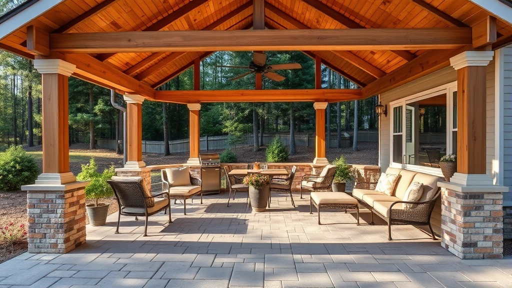 Patio construction projects in Cohutta GA showcasing beautiful outdoor designs and features