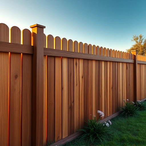 Completed wooden fence installation in Adairsville GA, showcasing craftsmanship in a serene landscape with vibrant greenery.
