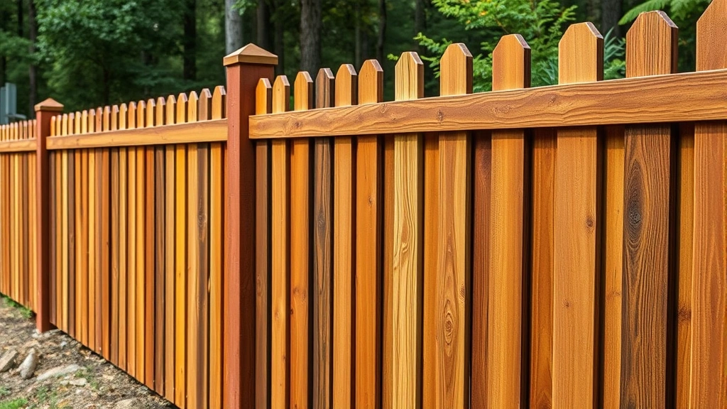 Fence Staining projects in Cohutta GA showcasing vibrant colors and professional finishes.