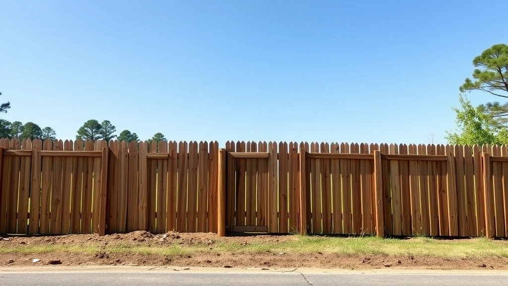Fence Repair projects in Cohutta GA showcasing different styles and techniques for residential properties