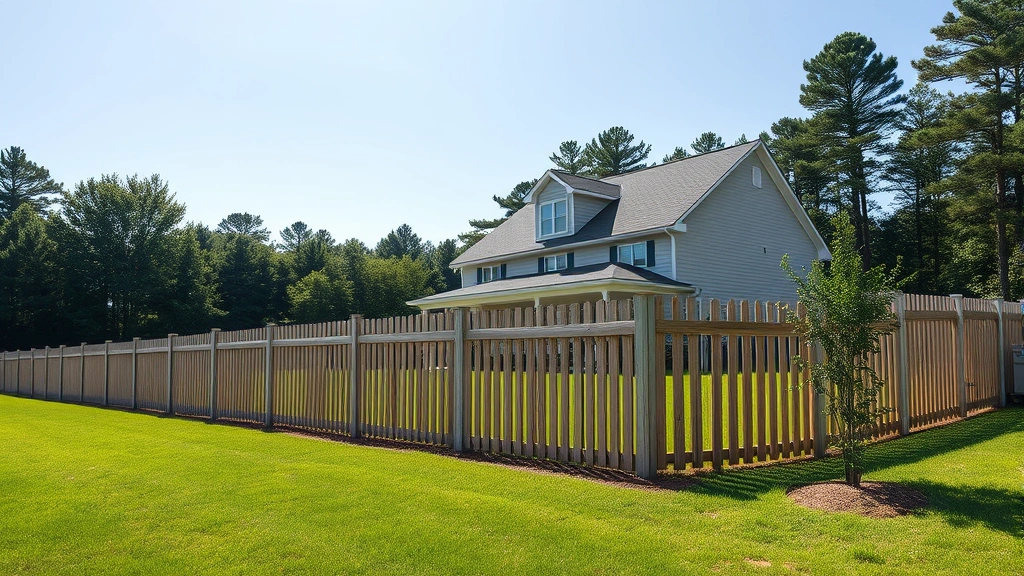 Fence Replacement projects in Cohutta GA showcasing new wooden and vinyl fencing options.