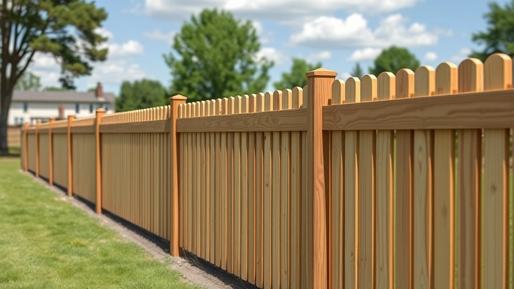 Fencing in Chatsworth, GA with a scenic view of the surrounding landscape.