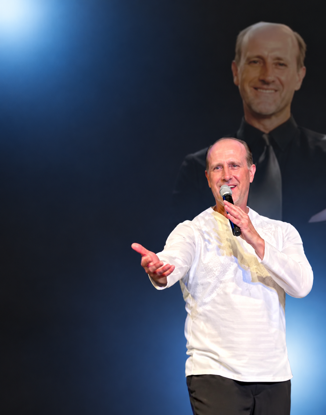 Pastor Tony speaking at ICON Church