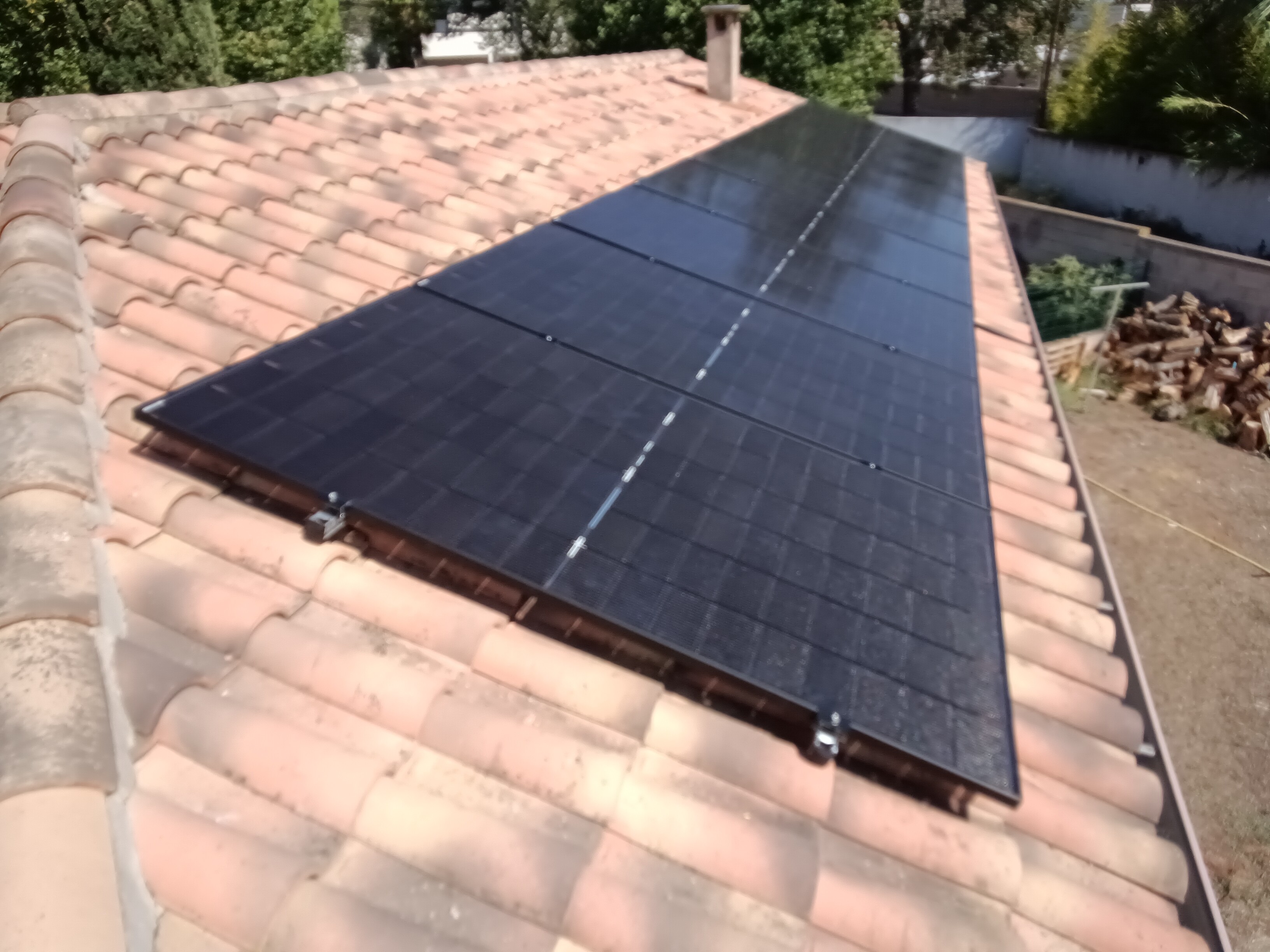 Installation panneau photovoltaïque dans l'Hérault