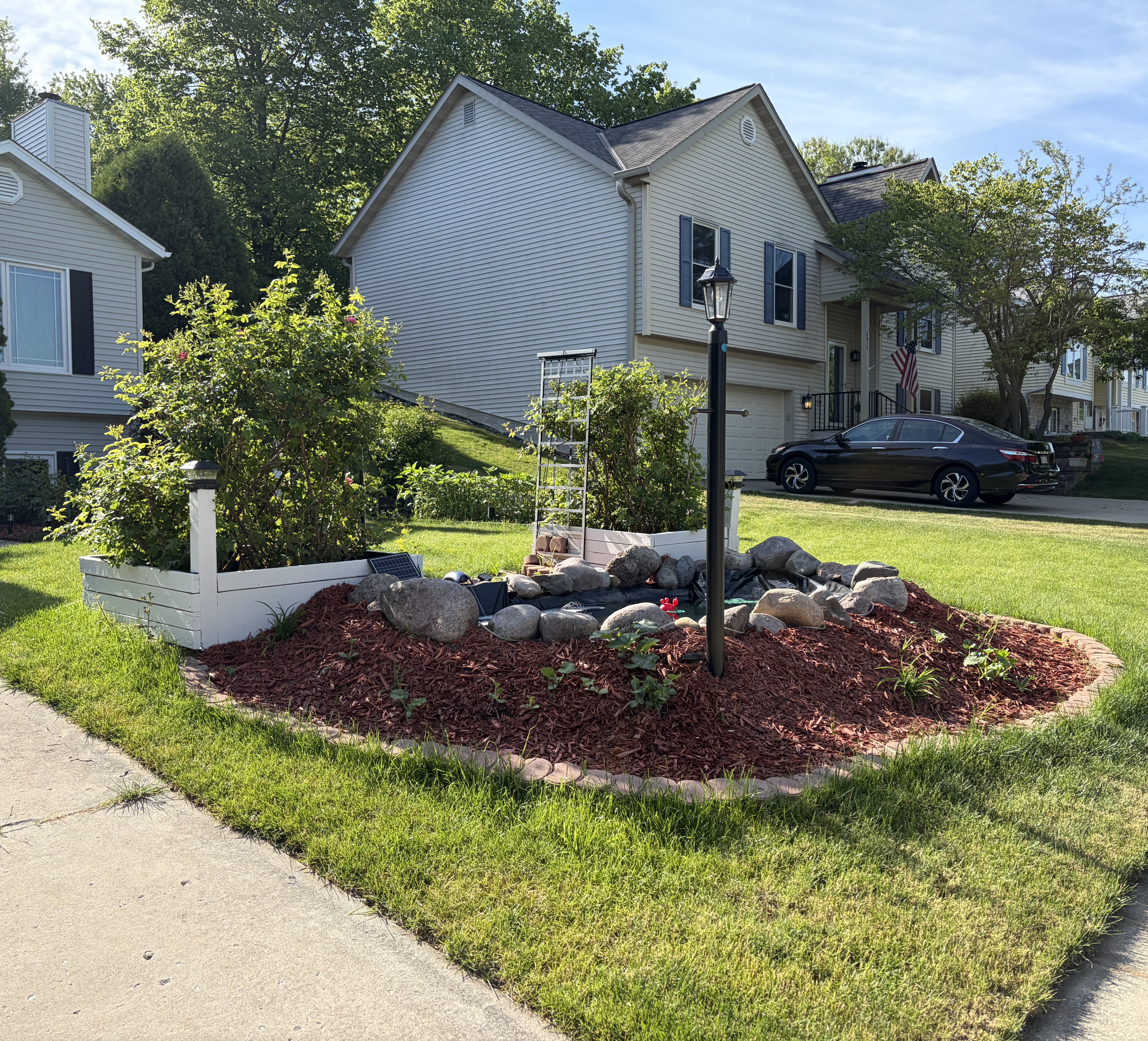 Grow Luck Landscaping Solutions project in Waukesha, Wisconsin