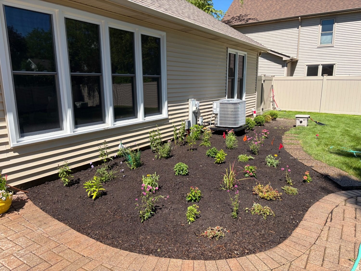 Grow Luck Landscaping Solutions project in Waukesha, Wisconsin