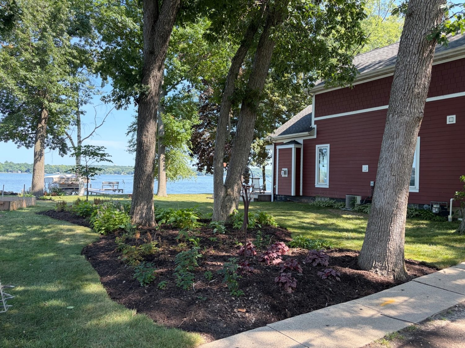 Grow Luck Landscaping Solutions project in Waukesha, Wisconsin