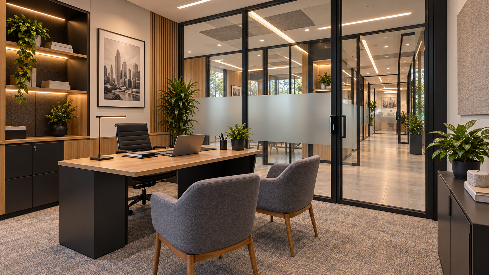Private insurance or accounting consultation office