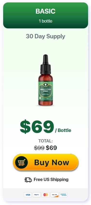 Dentitox Pro 1 bottle