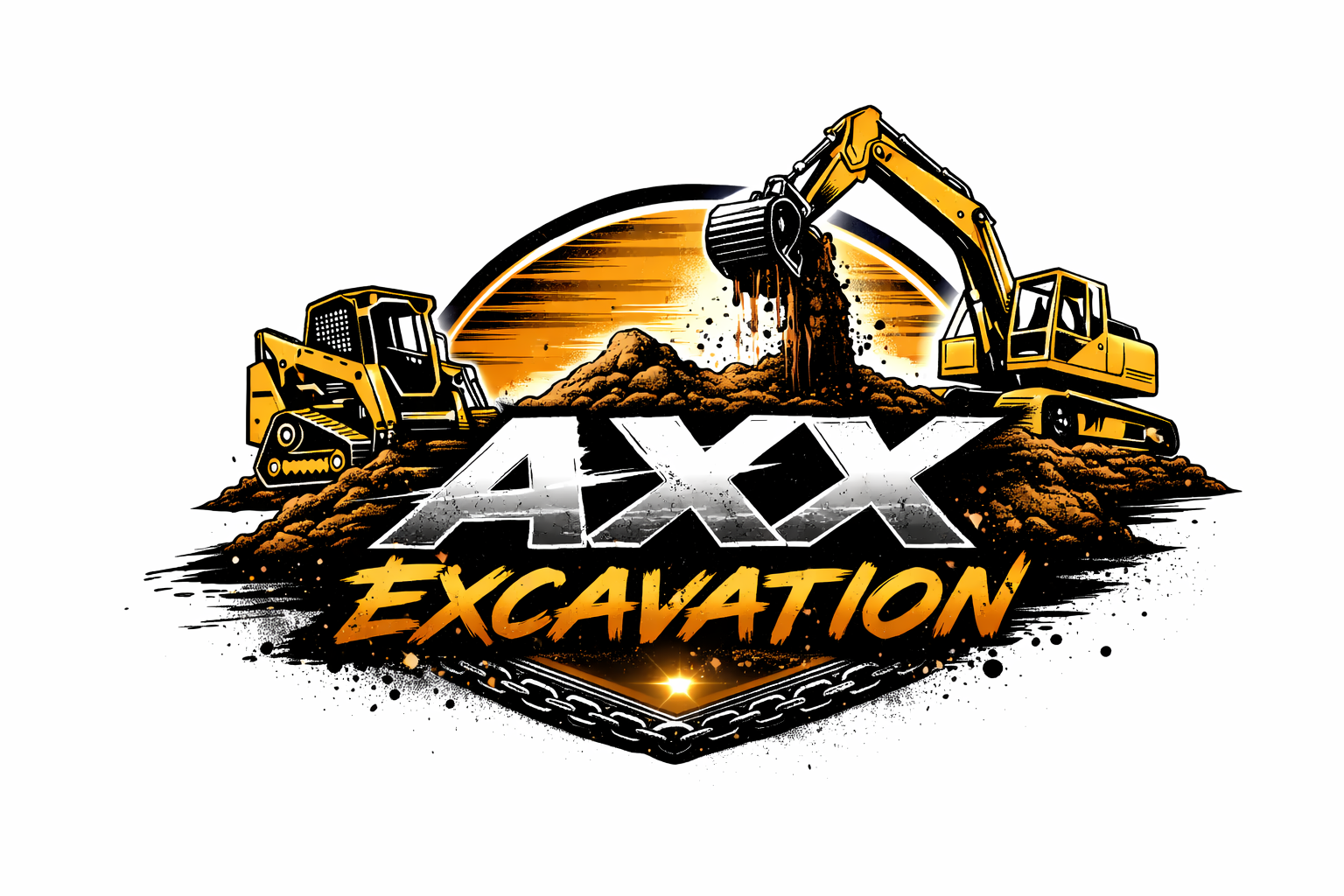 AXX Excavation Logo