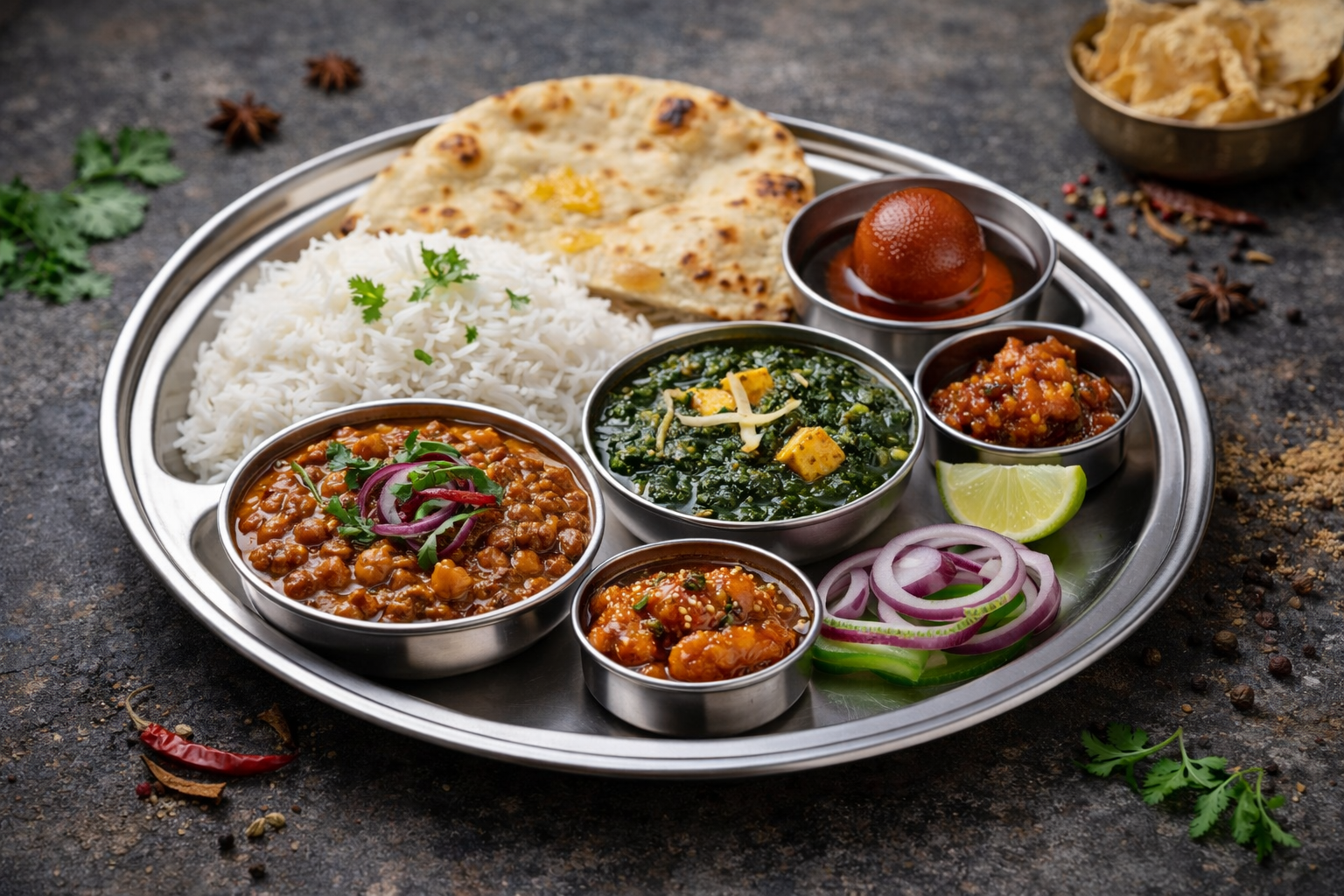 Heritage Tiffins food close-up showing portion and freshness