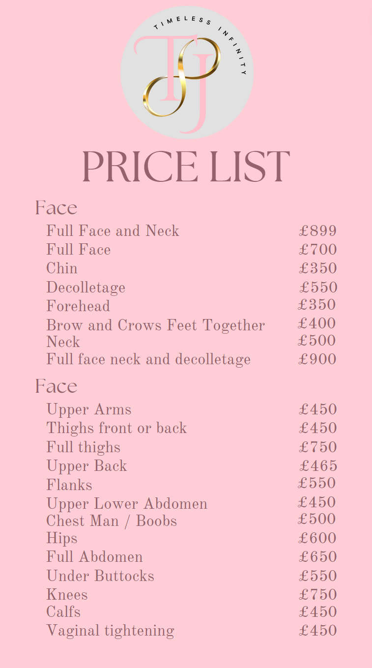 Pricing Image: Explore Our HiFu and Body Contouring Services