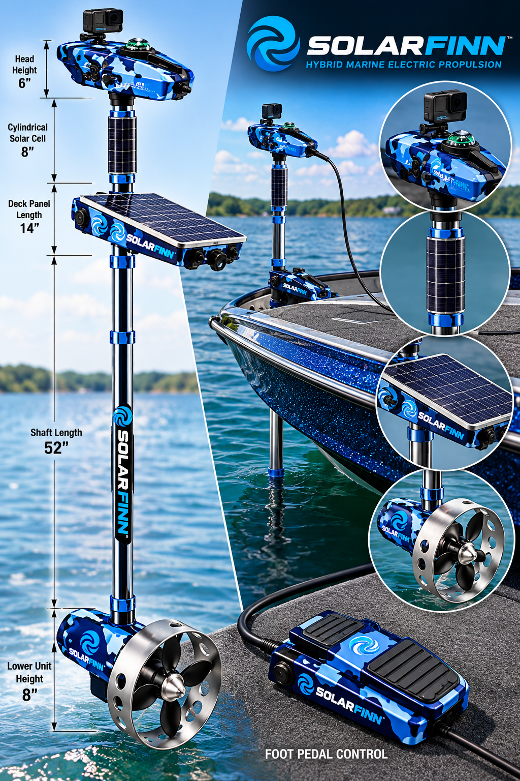 SolarFinn marine electric propulsion platform