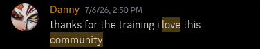 Original Sales Family member testimonial screenshot 3