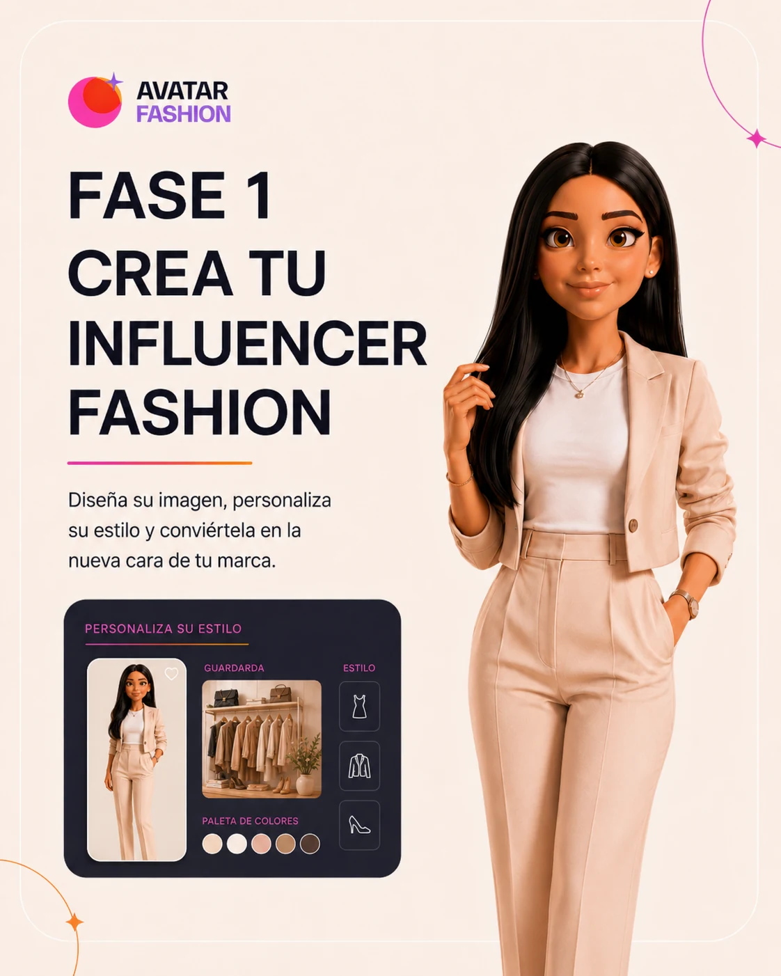 Fase 1: crea tu influencer fashion