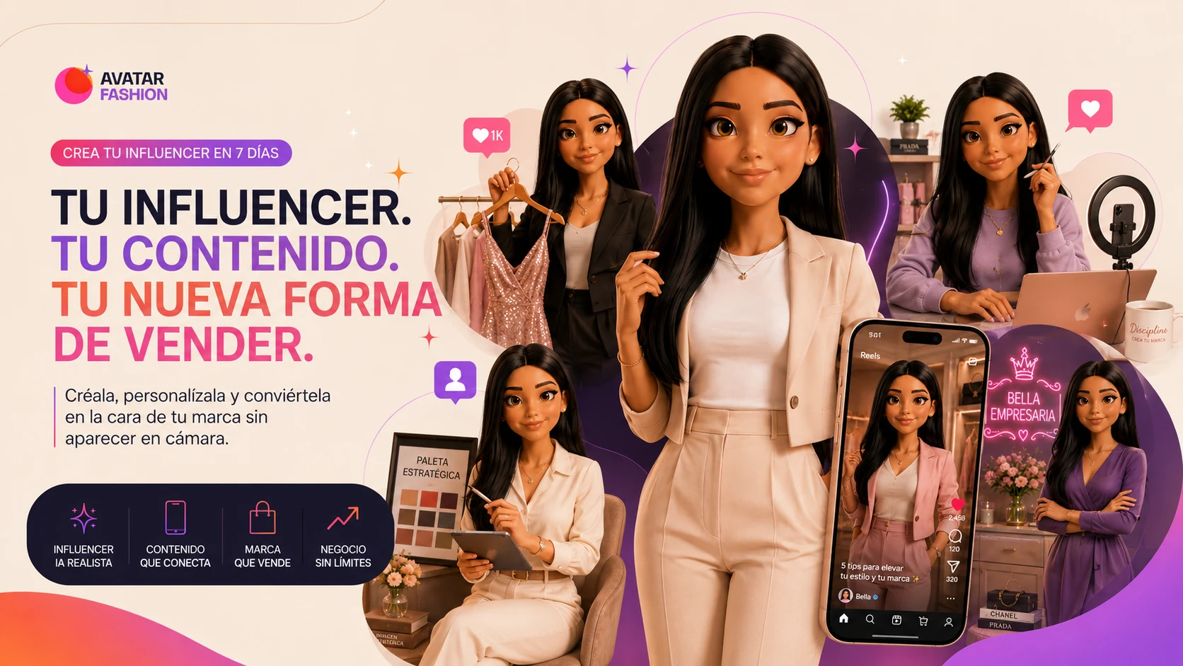 Avatar Fashion — banner principal