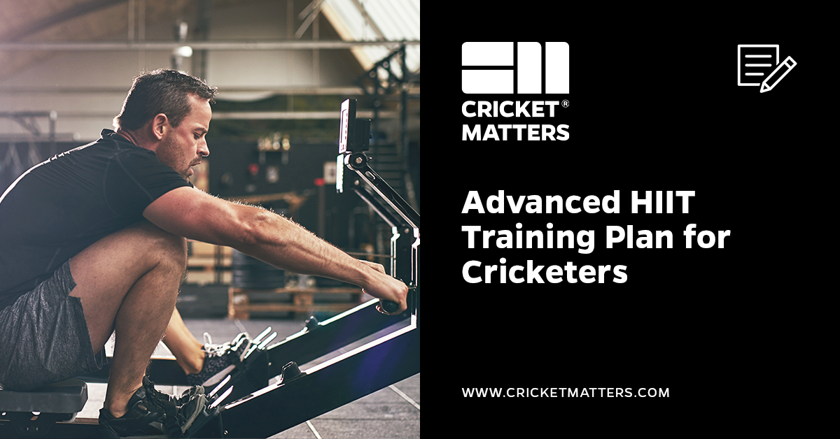 Case Study] Advanced HIIT Training Plan for Cricketers