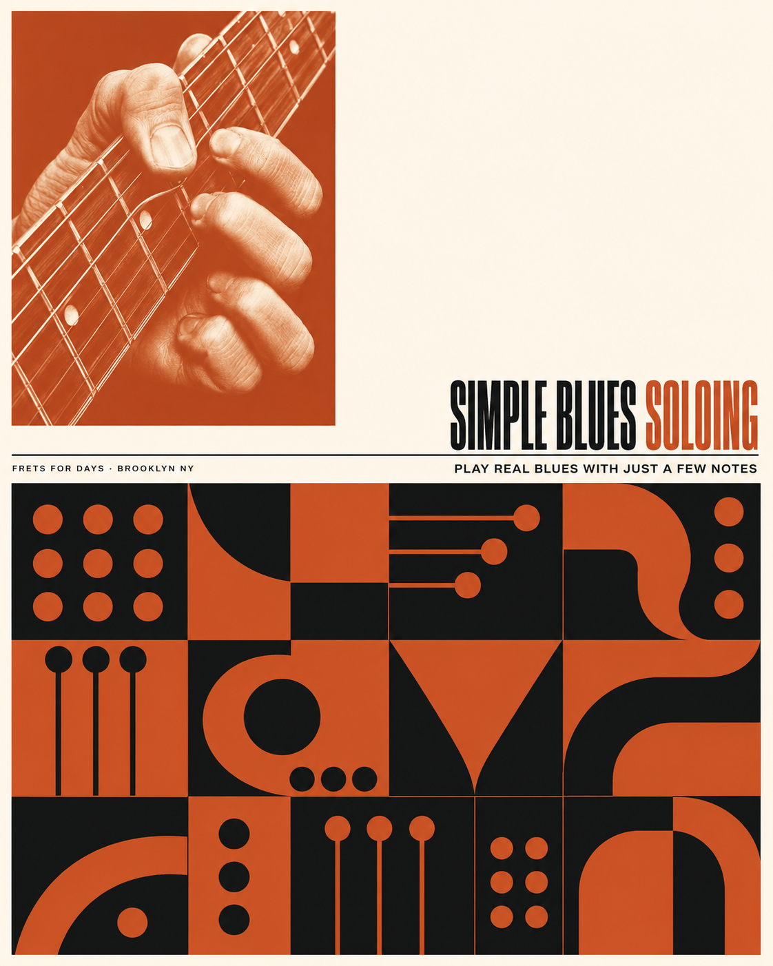Simple Blues Soloing cover